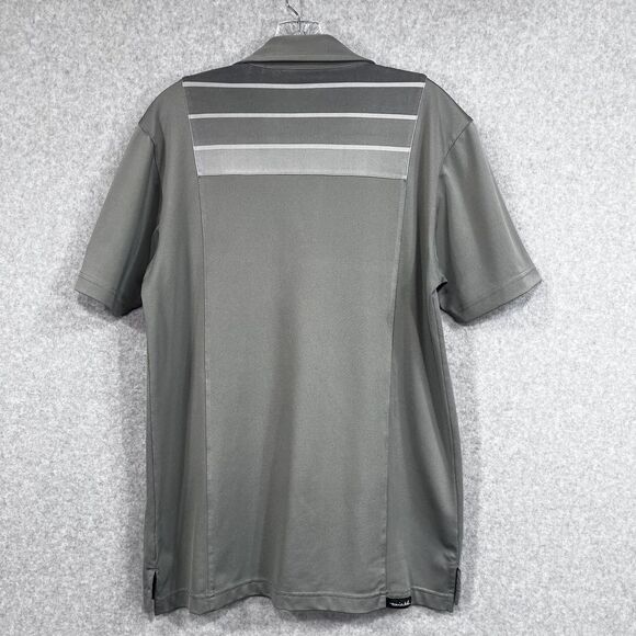 Travis Mathew Polo Shirt Mens Small Gray Royal Links Golf Club Thriller 2010 - Picture 8 of 15